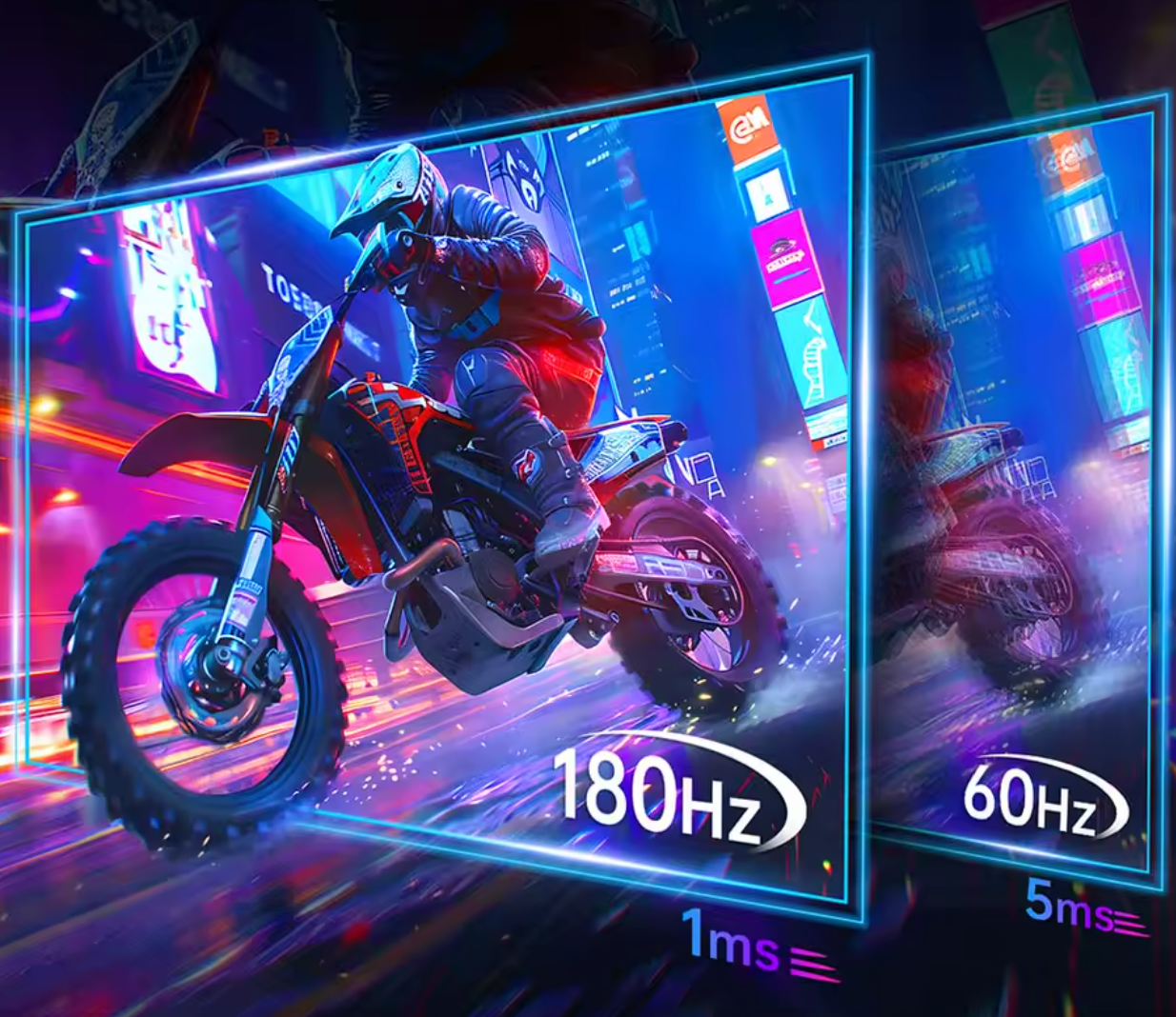 (2025 H24T09P verbesserte Version) KTC H24F8 FHD 23,8" 180Hz Gaming-Monitor mit realistischer Farbwiedergabe 1920*1080 Auflösung